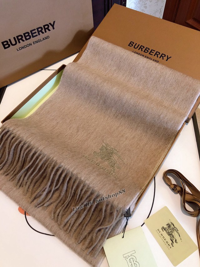 BURBERRY專櫃新款巴寶莉男女同款羊毛披肩圍巾 mmyj2288